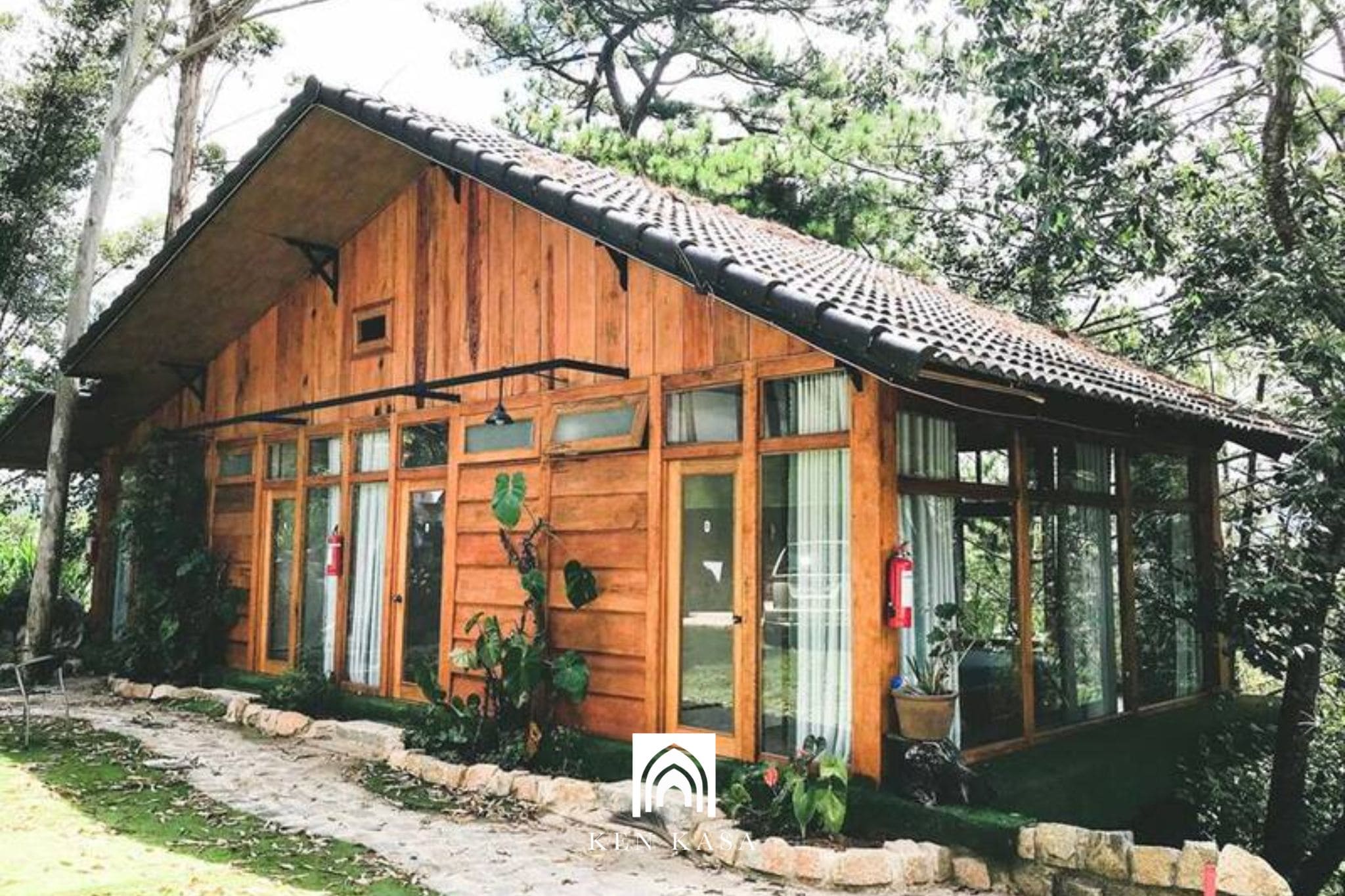 Thiết kế homestay nhà ống phong cách Đà Lạt